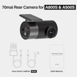 70mai Rear Cam RC06 for 70mai 4K Dash Cam 70mai A800 4K Car DVR Rearview cam 70mai Pro Plus+ for A800S & A500S