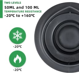 Meter Cap for Thermomix TM5 TM6 Lid Measuring Cup 50/100ml