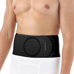 VELPEAU Umbilical Hernia Belt for Epigastric Incisional and Belly Button Hernia, Navel Abdominal Binder with Compression Pad