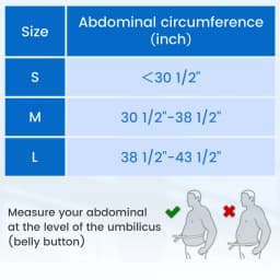 VELPEAU Umbilical Hernia Belt for Epigastric Incisional and Belly Button Hernia, Navel Abdominal Binder with Compression Pad