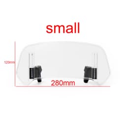 For Benelli TRK 502 TRK702 702x Universal Motorcycle Windshield Extension Adjustable Spoiler Deflector