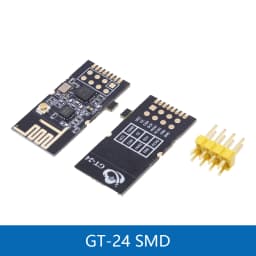 GT-24 Wireless Module 2.4G NRF24L01+PA+LNA With Antenna Industrial Grade Digital Transmission 1100M Distance SMD/DIP/Mini