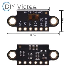 Vl53L1X With Lid Laser Ranging STM32 TOF Time of Flight Chip Flight Distance Measurement Sensor for Arduino