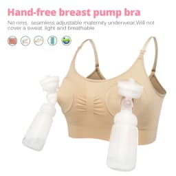 Maternity Bra For Breast Pump Special Nursing Bra Hands Pregnancy Clothes Breastfeeding Pumping Bra Can Wear All Day