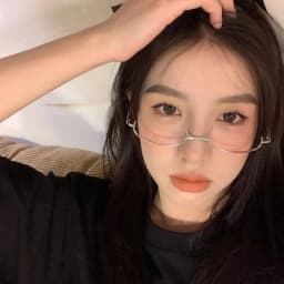 Y2K Half Frame Glasses Without Lens Girls Chic Harajuku Cosplay Party Fashion Decoration Glasses Metal Photography Fake Glasses