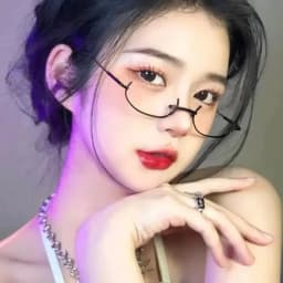 Y2K Half Frame Glasses Without Lens Girls Chic Harajuku Cosplay Party Fashion Decoration Glasses Metal Photography Fake Glasses