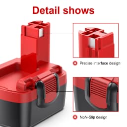 For Bosch BAT038 14.4V Battery BAT040 D70745 2607335273 BAT041 BAT159 2607335465 BAT140 35614 Charge Battery Power Tool