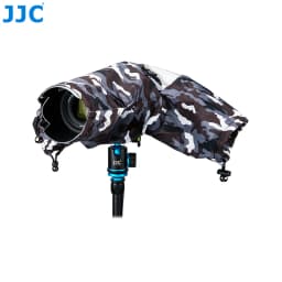 JJC Portable Camera Rain Cover Rain Shade Waterproof Raincoat Raincover DSLR Camera Accessories for Canon Nikon Sony Olympus