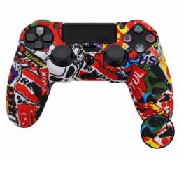 Anti-Slip Soft Silicone Gel Rubber Skin Cover For SONY Playstation 4 PS4 Controller Protective Case For PS4 Pro Slim Gamepad