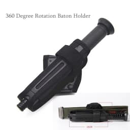 New Tactical Nylon Baton Holster Hunting 360 Degree Rotating Baton Pouch Bag Airsoft Magazine Organizer Pouch