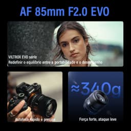 Viltrox 35mm 55mm f1.8 85mm F2.0 EVO Full Frame Auto Focus Portrait Camera Lens for Sony E Nikon Z Mount A7CII ZV-E10 Z5 Z6