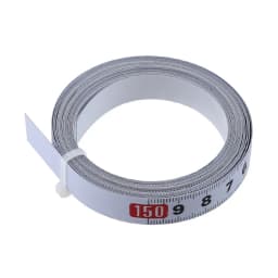 1-3m Stainless Steel Miter Track Tape 13mm Measure Self Adhesive Metric Scale Ruler Rust-Proof Durable Wear-Resistan Ruler