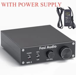 Fosi Audio M03 Power Subwoofer Amplifier 200 Watt Mono Audio Amp Digital Hifi Home Amplifier