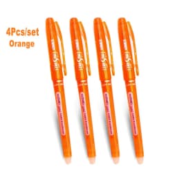 0.7mm 0.5mm Bullet Tip Erasable Gel Pen Set Refill Rods Blue Black Color Ink Cartridge Office School Writing Drawing Stationery