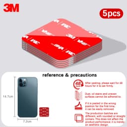 3m VHB Heavy Duty Acrylic Foam Tape Double Sided High Temperature Mounting Strip for Auto Trim Emblem Household Outdoor Bonding