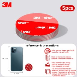 3m VHB Heavy Duty Acrylic Foam Tape Double Sided High Temperature Mounting Strip for Auto Trim Emblem Household Outdoor Bonding
