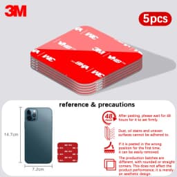 3m VHB Heavy Duty Acrylic Foam Tape Double Sided High Temperature Mounting Strip for Auto Trim Emblem Household Outdoor Bonding