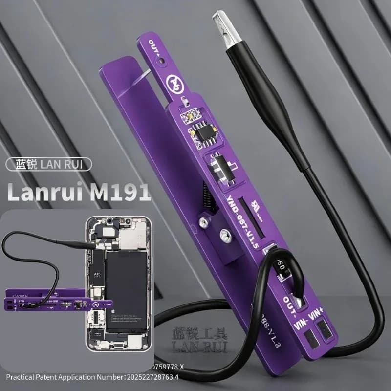 Lanrui M191 Universal Switch Clip Power On Tool Dual Mode Detection Current Tester For iPhone Android Tablet iPad Repair Tool