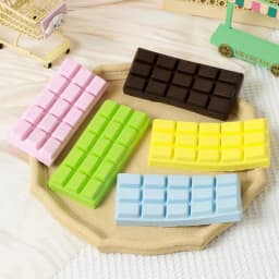Ultra Slow Rising PU Squishy Chocolate Bar Soft Squeeze Stress Relief Realistic Simulation Food Fidget For Anxiety Relief