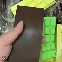 Ultra Slow Rising PU Squishy Chocolate Bar Soft Squeeze Stress Relief Realistic Simulation Food Fidget For Anxiety Relief