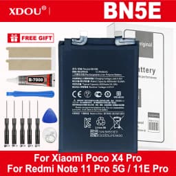 BN5E BM4W BM4X BM5J BM53 BM58 BN66 BN5A BN5C BN5H BN57 BP45 BP4E BP46 BATTERY For Xiaomi 11T Pro 5G/10T lite/Mi 12T Pro/10T Pro