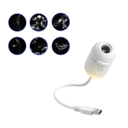 2 In 1 Mini Starry Sky Projector Creative Night Light 10 Films Starry Sky Ambient Light For Home Decoration Children Night Light