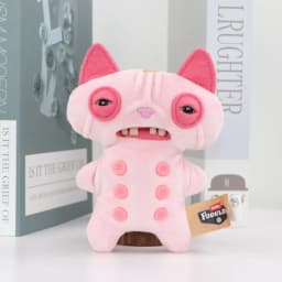 Original Fuggler ALLEY CAT Keychain Blind Box Plush Toys 12CM Cute Cats Animal Stuffed Pandents Fugglers Random Blind Boxs Gifts