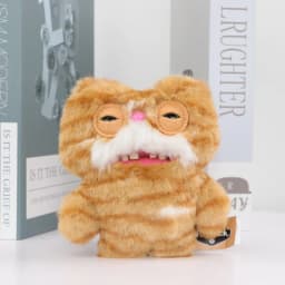 Original Fuggler ALLEY CAT Keychain Blind Box Plush Toys 12CM Cute Cats Animal Stuffed Pandents Fugglers Random Blind Boxs Gifts