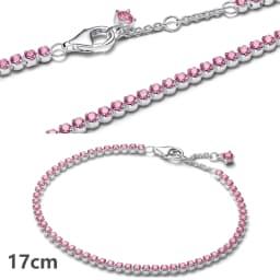 S925 Silver Clover Flower Heart Star Bow Emerald Floral AdjustableTennis Bracelet Pendant Necklace Inlaid Gem Fashion Jewelry