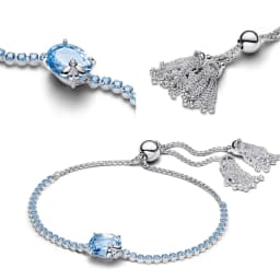 S925 Silver Clover Flower Heart Star Bow Emerald Floral AdjustableTennis Bracelet Pendant Necklace Inlaid Gem Fashion Jewelry