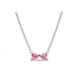 S925 Silver Clover Flower Heart Star Bow Emerald Floral AdjustableTennis Bracelet Pendant Necklace Inlaid Gem Fashion Jewelry