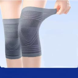 1Pair Summer Knee Cover Breathable Non-slip Joint Pain Relief Compression Kneepads Air Conditioning Thin Warm Knee Brace