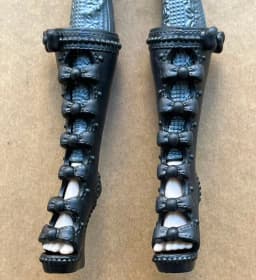 1/6 Scale Monstering Doll DIY Dressing Shoes Sandals Boots Collectible Doll Footwear Parts Decorative Accessories for Collectors