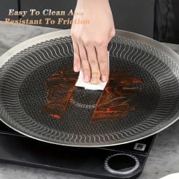 Stainless Steel BBQ Grill Pan for Camping & Home, Compatible with Induction, Gas