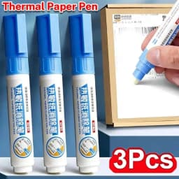 1/2/3Pcs Open Box Portable Thermal Paper Data Identity Protection Privacy ID Information Erasing Tool Thermal Paper Erasing Pen