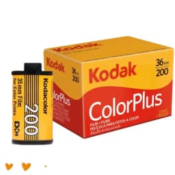 KODAK ColorPlus 200 35mm Color Negative Film ISO 200 135-36 C-41 Daylight Color Print Film For Film Camera