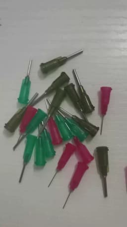50pcs Luer Lock Syringes Screw Needle Tips Liquid Dispenser Syringe Needles 14G 20G,21G 22G,23G,24G,25G Mixing Many Liquid