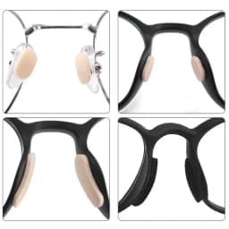 40Pcs Soft Foam Nose Pads Self Adhesive Eyeglass EVA Nose Pads Anti-Slip Glasses No Makeup Nose Pads Eyeglasses Nosepads
