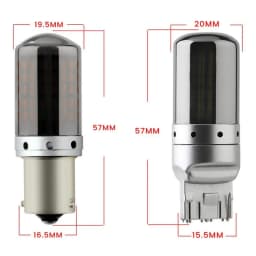 1pcs S25 Canbus 1156 BA15S P21W BAU15S PY21W 1157 7443 T20 7440 W21W LED Bulbs 3014 144smd Turn Signal Lights Brake Lamp 12V 24V