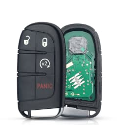 KEYYOU Replacement 5 Buttons Smart Remote Key M3N40821302 Fob 433MHz For Jeep Grand Cherokee 2013-2018 Dodge Journey Challenge