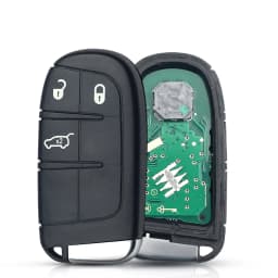 KEYYOU Replacement 5 Buttons Smart Remote Key M3N40821302 Fob 433MHz For Jeep Grand Cherokee 2013-2018 Dodge Journey Challenge