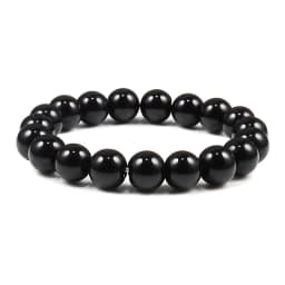 Natural Stone 6/8/10mm Beads Tiger Eye Bracelet Classic Men Women Buddha Black Lava Bracelets Minimalist Yoga Meditation Jewelry