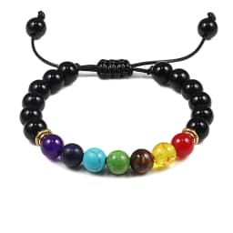 Natural Stone 6/8/10mm Beads Tiger Eye Bracelet Classic Men Women Buddha Black Lava Bracelets Minimalist Yoga Meditation Jewelry