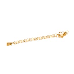 10pcs/lot Stainless Steel Extended Extension Tail Chain Lobster Clasps Connector DIY Jewelry Making Findings Bracelet Necklace