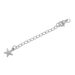 10pcs/lot Stainless Steel Extended Extension Tail Chain Lobster Clasps Connector DIY Jewelry Making Findings Bracelet Necklace