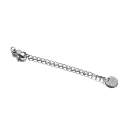 10pcs/lot Stainless Steel Extended Extension Tail Chain Lobster Clasps Connector DIY Jewelry Making Findings Bracelet Necklace