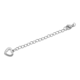 10pcs/lot Stainless Steel Extended Extension Tail Chain Lobster Clasps Connector DIY Jewelry Making Findings Bracelet Necklace