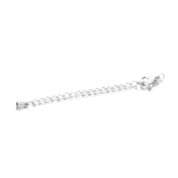10pcs/lot Stainless Steel Extended Extension Tail Chain Lobster Clasps Connector DIY Jewelry Making Findings Bracelet Necklace