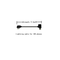 For DJI Mavic2/Mini//MiniSE Air Pro Control Micro USB to Phone Tablet Transmission Wire Android MicroUSB Type-C IOS Cable