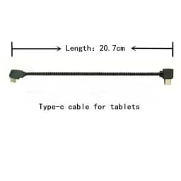 For DJI Mavic2/Mini//MiniSE Air Pro Control Micro USB to Phone Tablet Transmission Wire Android MicroUSB Type-C IOS Cable